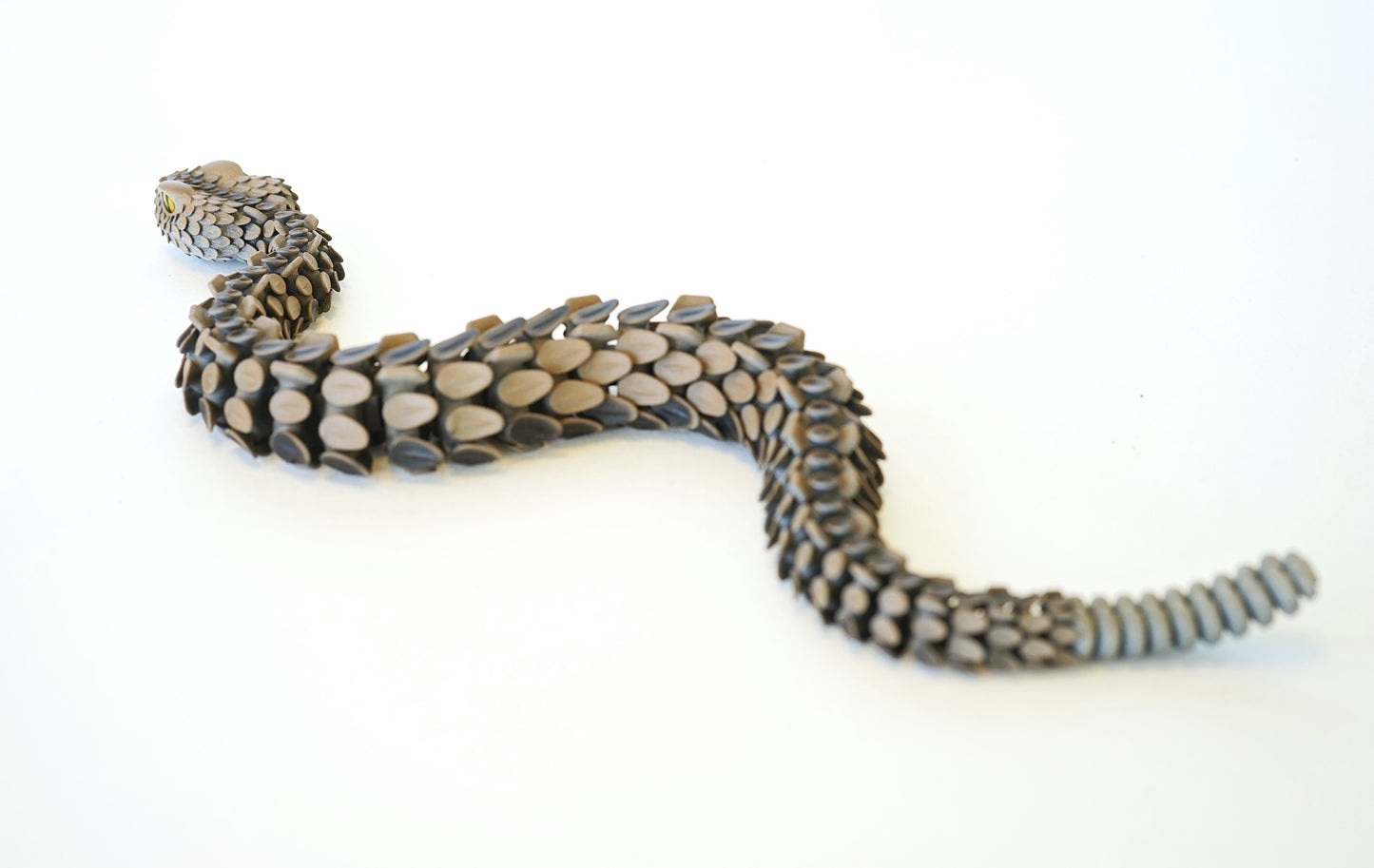 Rattlesnake Figure | Articulated Model Snake