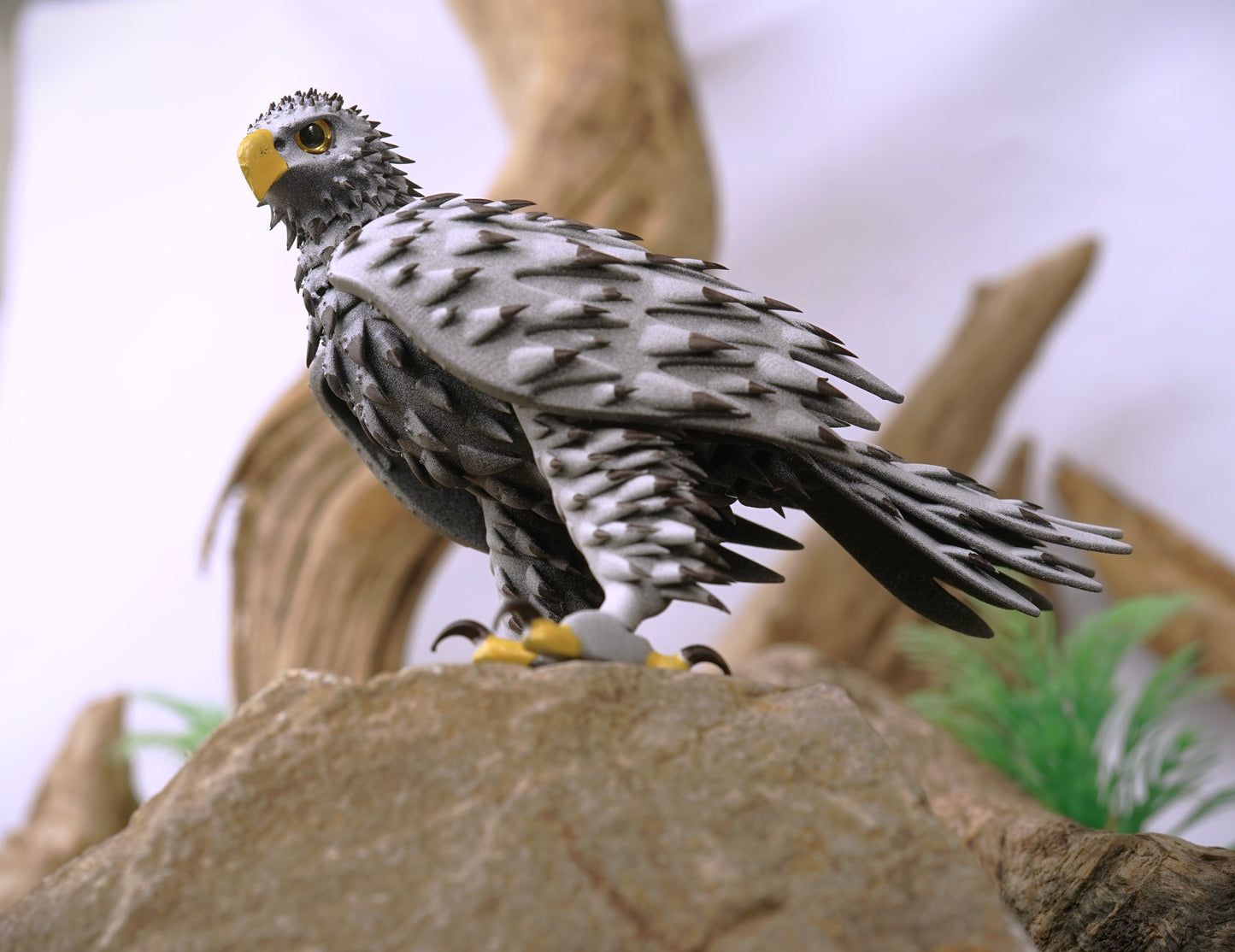 CUBO Eagle Figure | Articulated Raptor | Bird of Prey