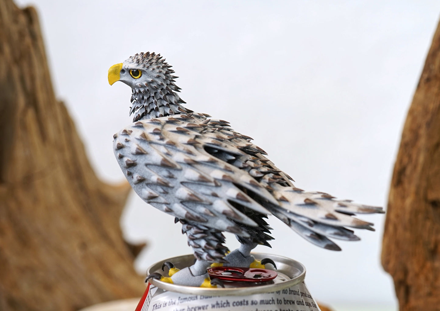 CUBO Eagle Figure | Articulated Raptor | Bird of Prey